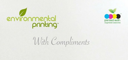 with compliments