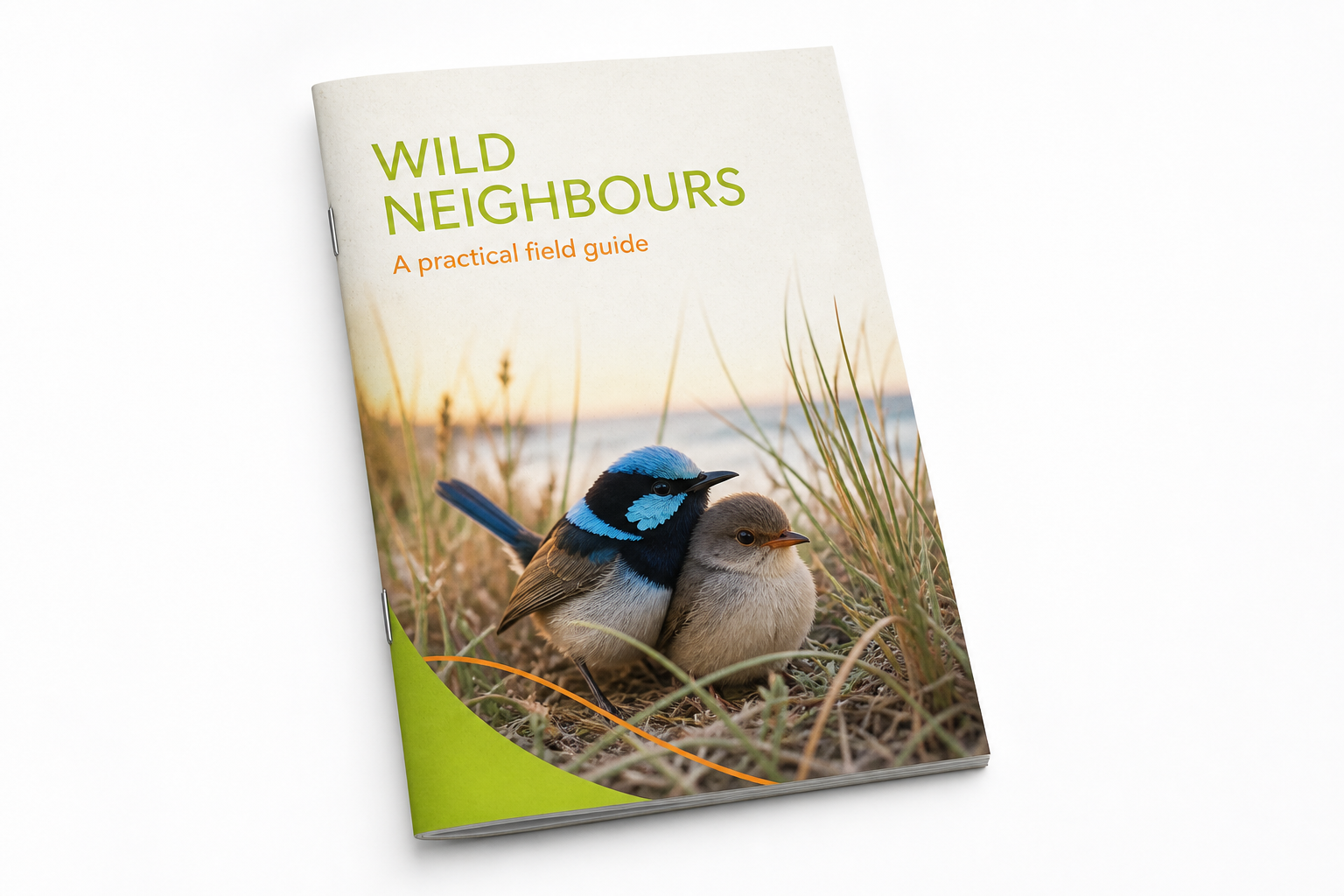 Finished Wild Neighbours environmental field guide booklet